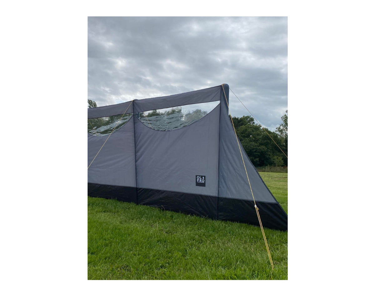 OLPRO Inflatable Windbreak Charcoal