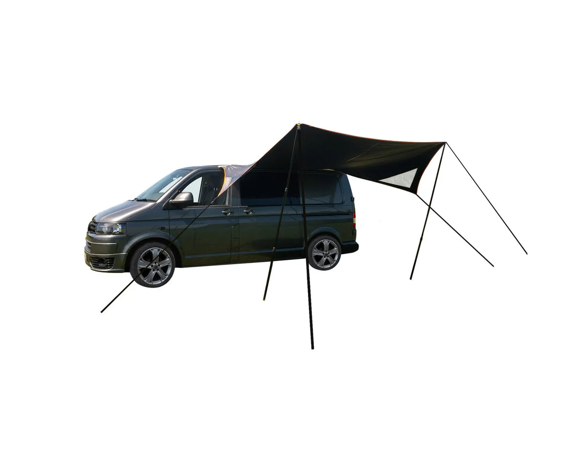 OLPRO Modern Shade Campervan Canopy - Orange- Out & About Live