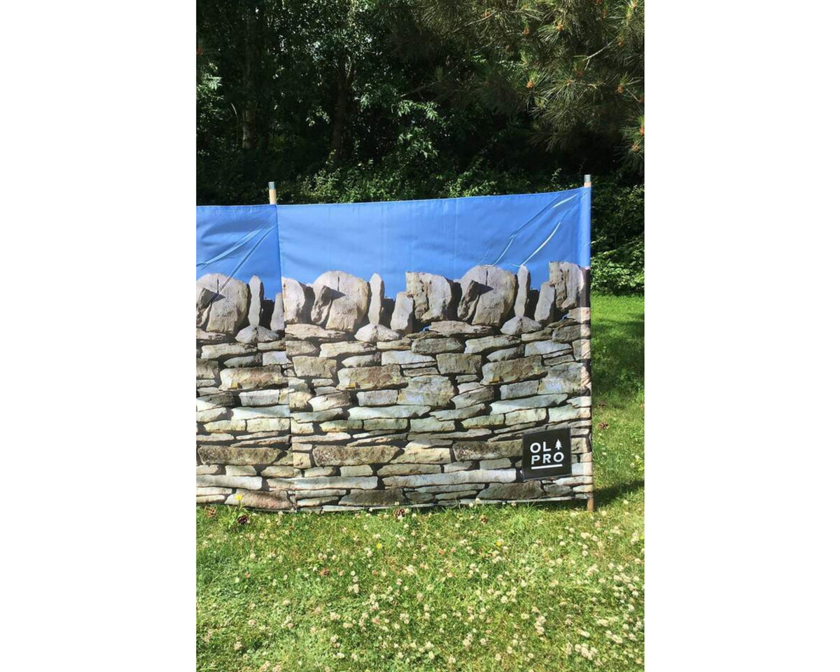 OLPRO Stone Wall 5 Pole Windbreak-Out & About Live
