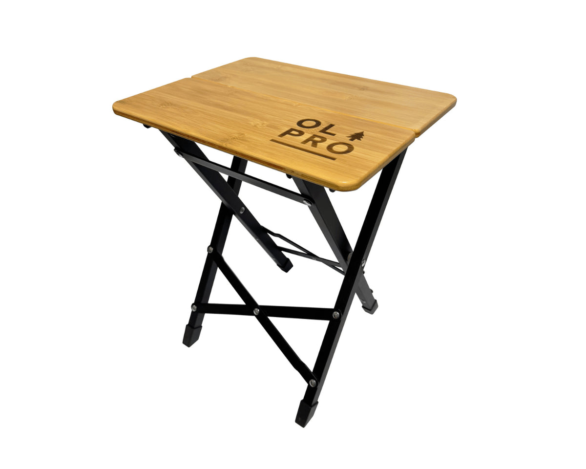 OLPRO Bamboo Camping Stool- Out & About Live