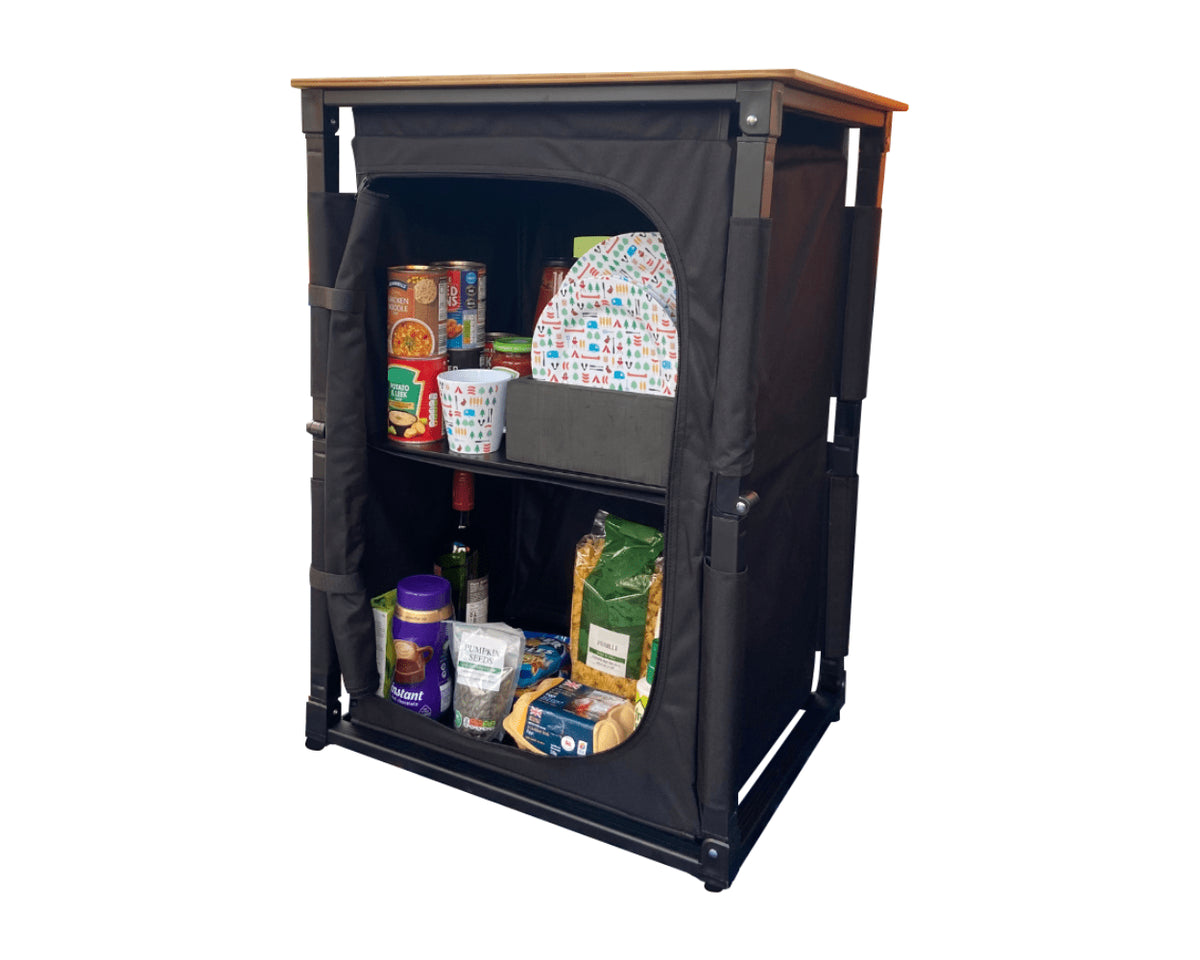 OLPRO Bamboo Cooking Table-Out & About Live
