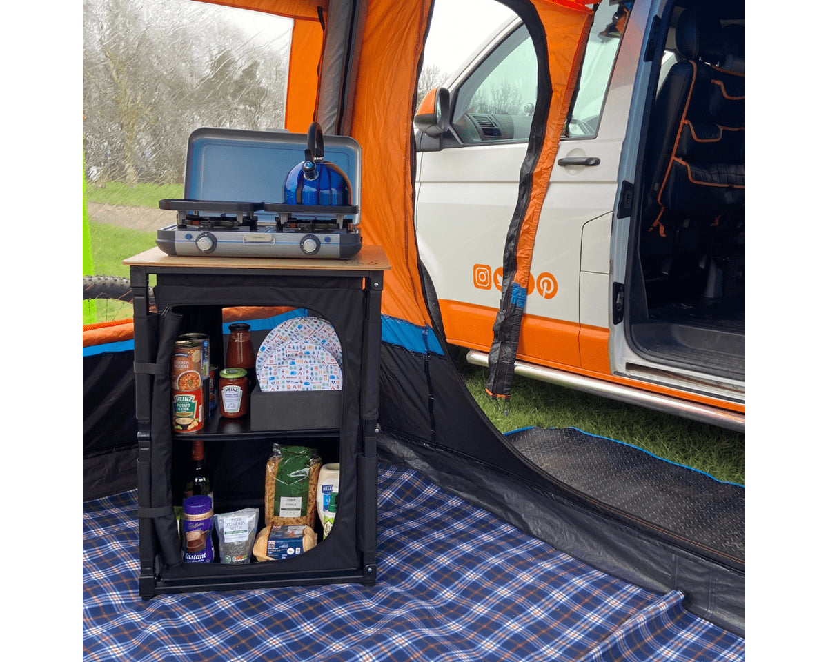 OLPRO Bamboo Cooking Table-Out & About Live