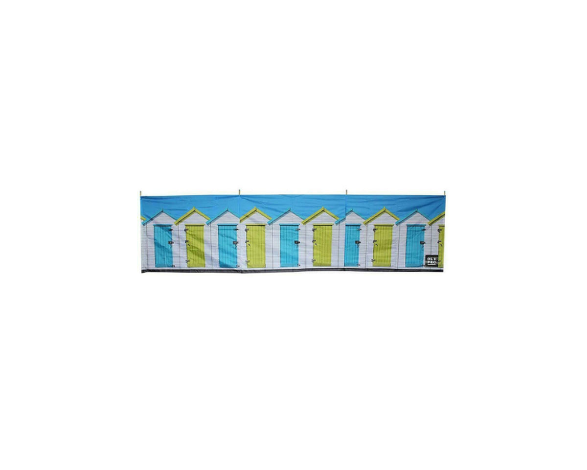 OLPRO Beach Huts 4 Pole Windbreak-Out & About Live