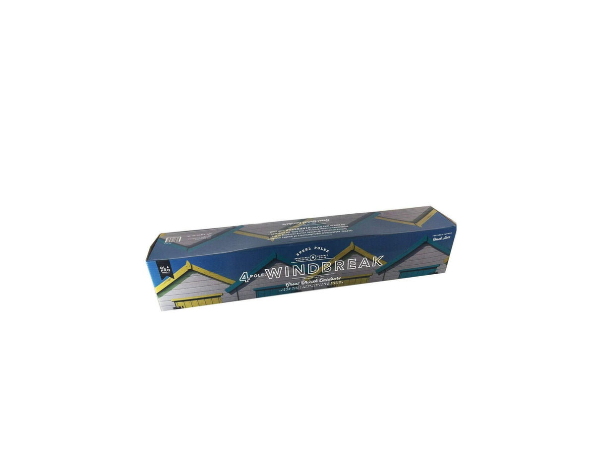 OLPRO Beach Huts 4 Pole Windbreak-Out & About Live