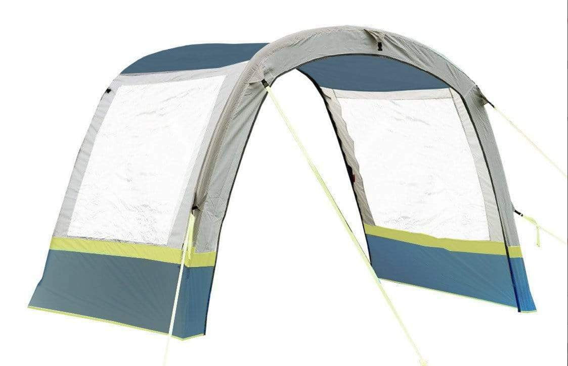 OLPRO Cocoon Breeze® Campervan Awning Extension - Lime & Grey- Out & About Live