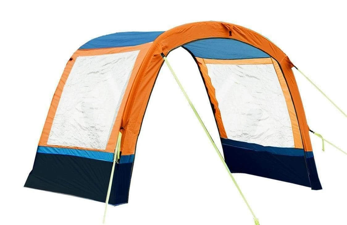 OLPRO Cocoon Breeze® Campervan Awning Extension - Orange & Black- Out & About Live