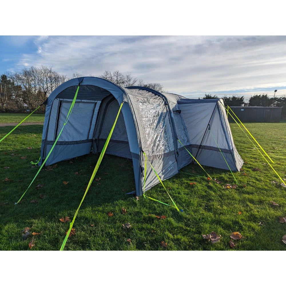 OLPRO Cocoon Breeze® Tall Tunnel Motorhome Awning Extension - Grey- Out & About Live