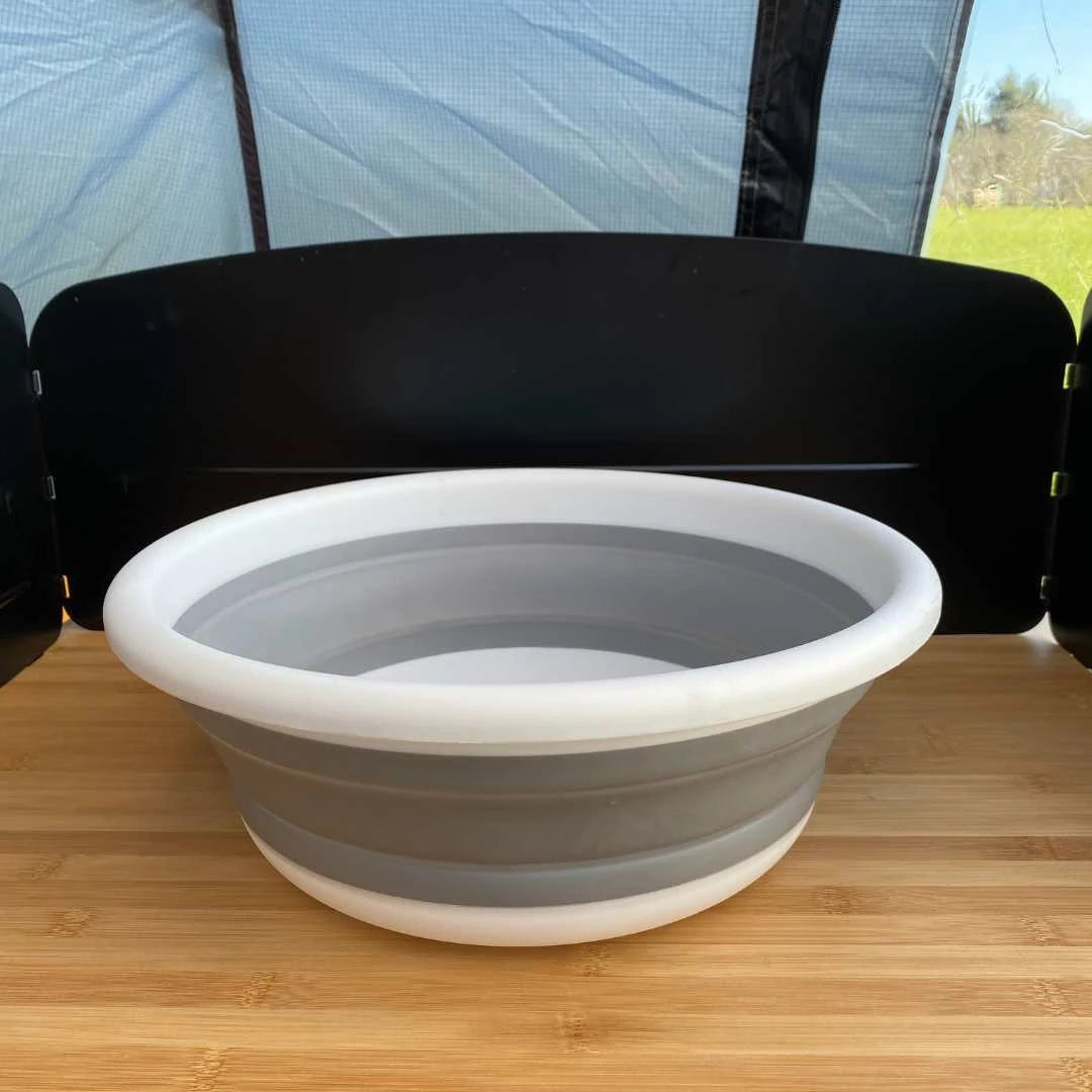 OLPRO Collapsible Round Washing Bowl- Out & About Live