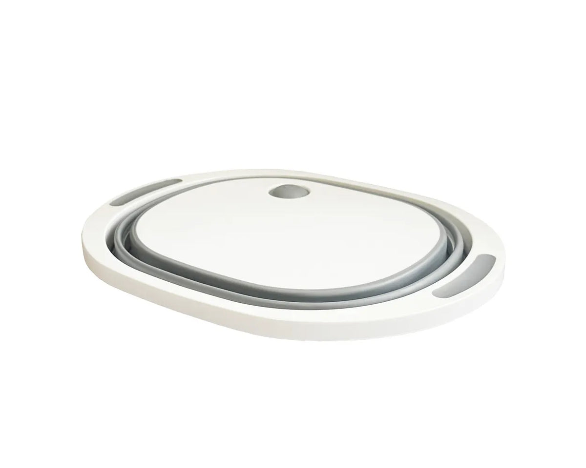 OLPRO Collapsible Silicone Folding Bowl with Cutting Board-Out & About Live