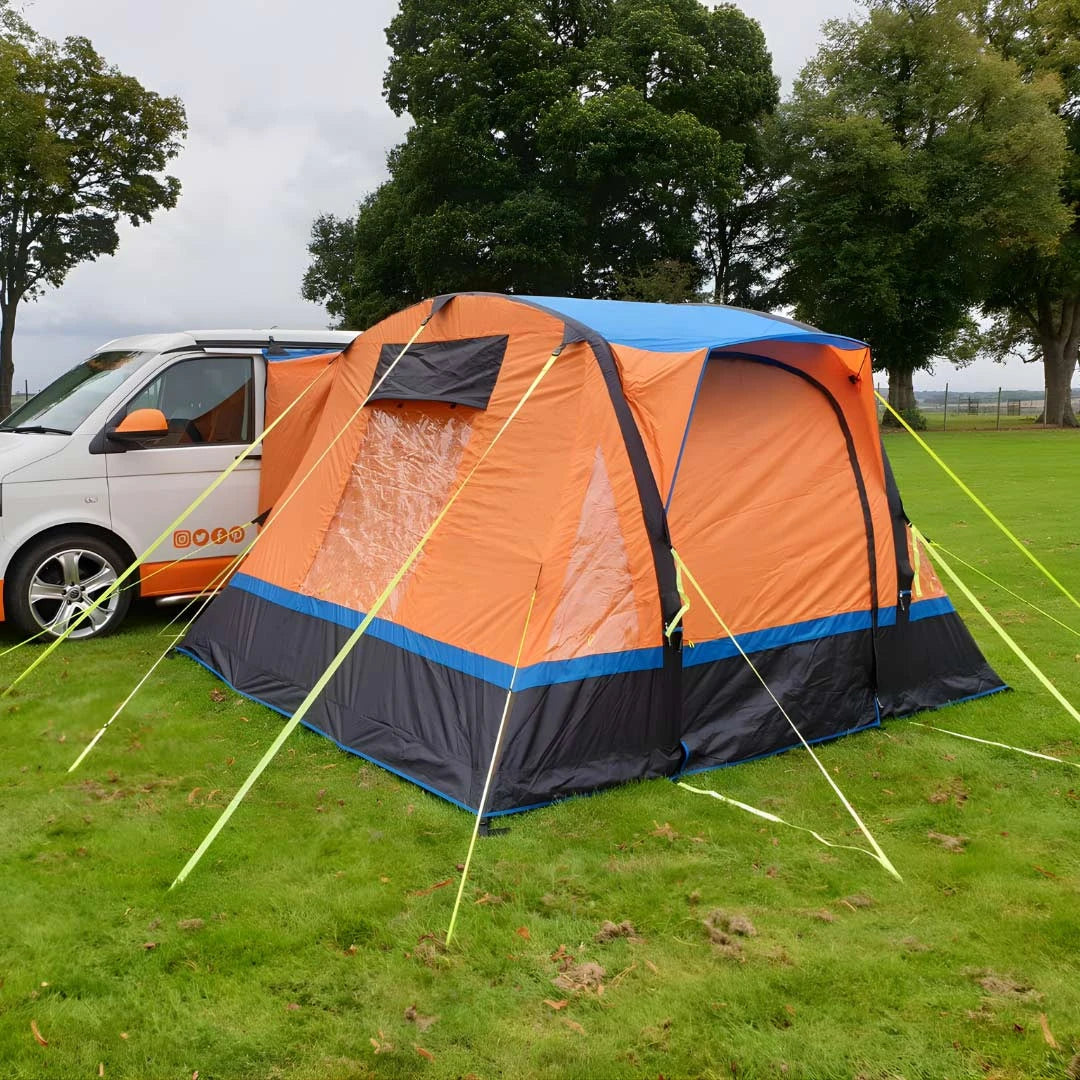 OLPRO Cubo Breeze V2 Campervan Awning Orange- Out & About Live