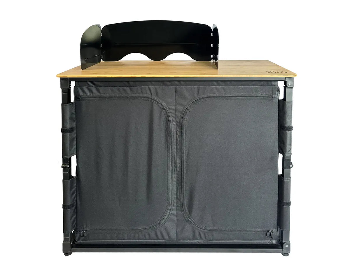 OLPRO Deluxe Camp Kitchen With Double Cupboard-Out & About Live
