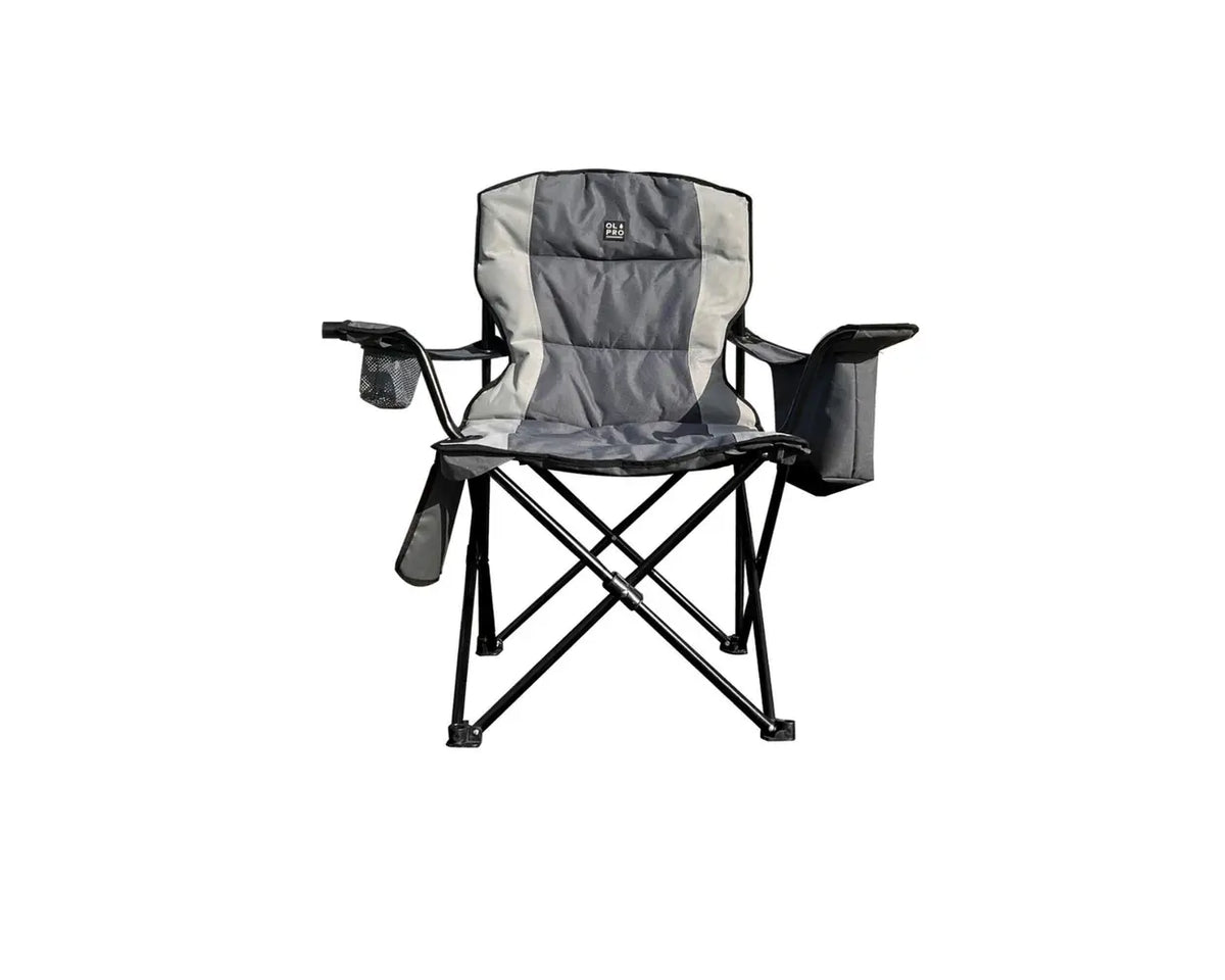 OLPRO_Henwick_Deluxe_Chair_grey_Out & About Live1
