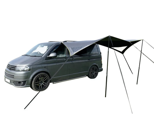 OLPRO Modern Shade Campervan Canopy - Lime-Out & About Live