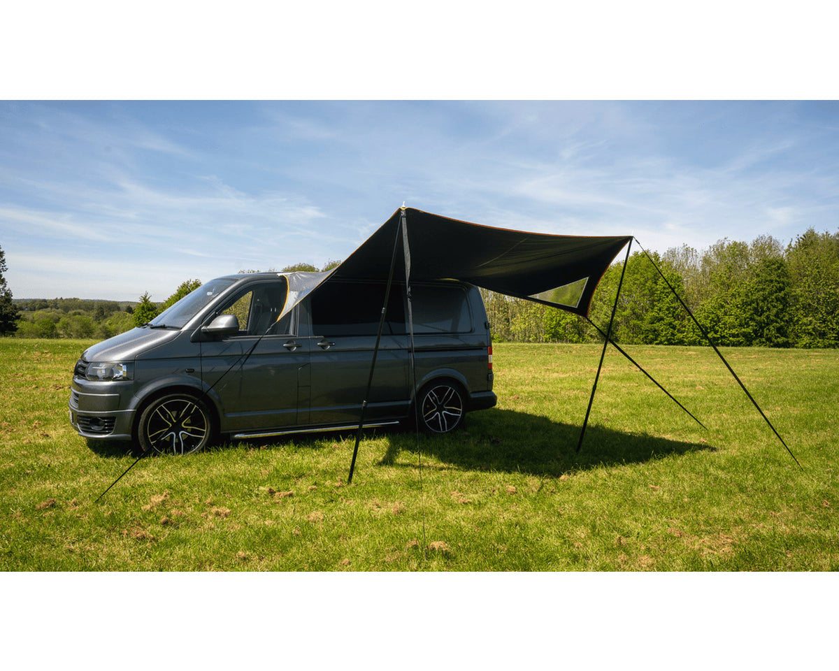 OLPRO Modern Shade Campervan Canopy - Orange- Out & About Live