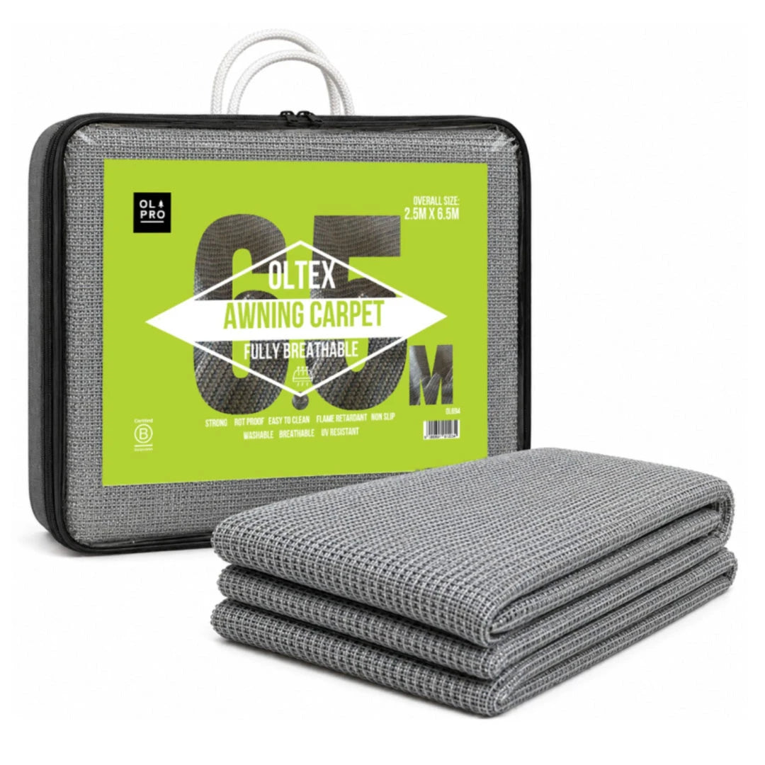 OLPRO Oltex Breathable Awning Groundsheet 2.5m X 6.5m - Blue- Out & About Live