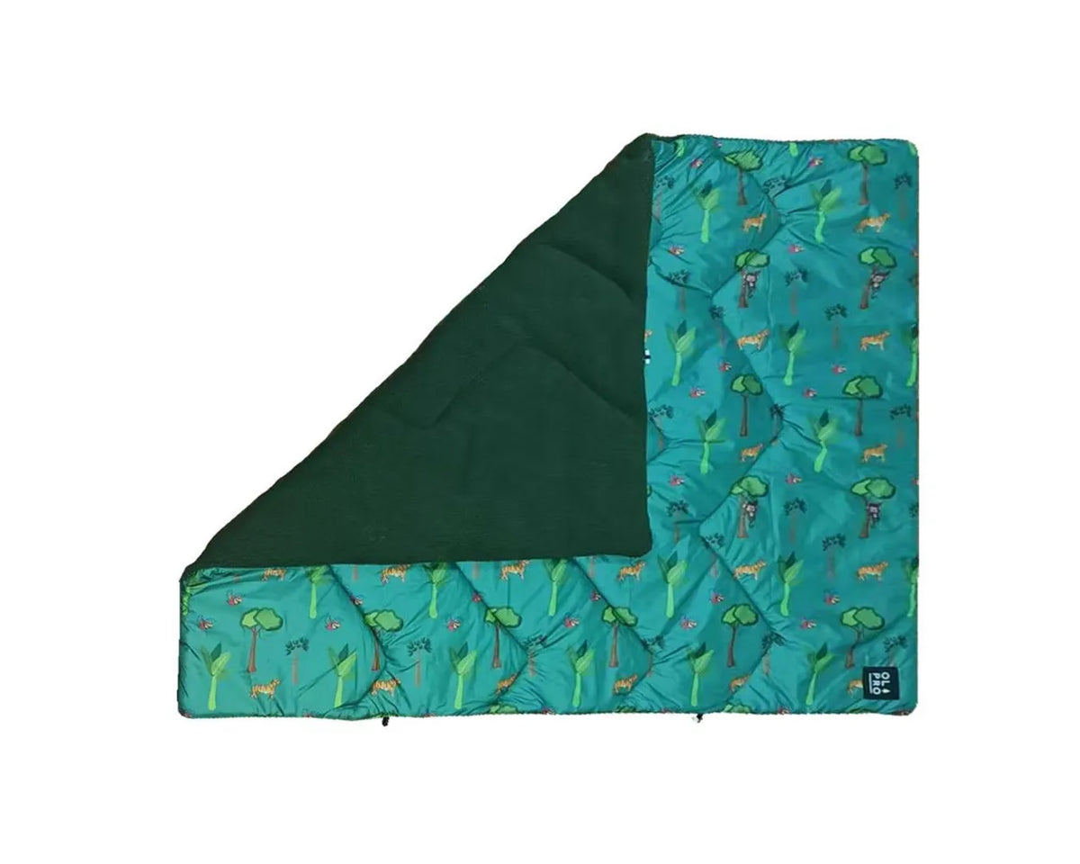OLPRO The Original Insulated Kids Blanko - Rainforest Rascals-Out & About Live