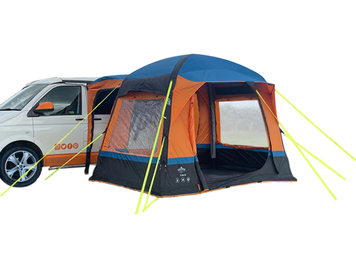 OLPRO Uno Breeze®  Campervan Awning- Orange - Out & About Live