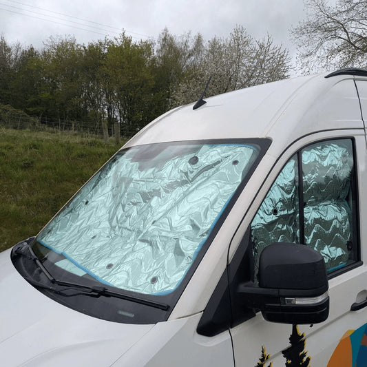 OLPRO VW Crafter Internal Thermal Blind- Out & About Live