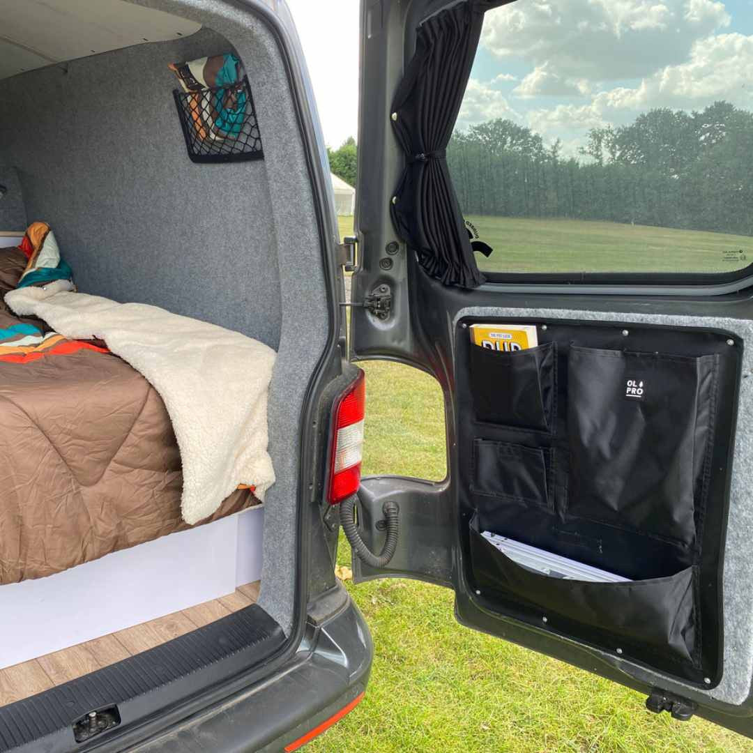 OLPRO VW T5/T6 Rear Barn Door Storage Organisers- Out & About Live