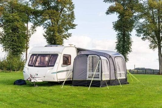 OLPRO View 300 Caravan Inflatable Porch Awning With Porch Extension- Out & About Live