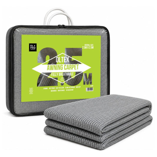OPLRO Oltex Breathable Awning Groundsheet 2.5m X 2.5m - Blue- Out & About Live