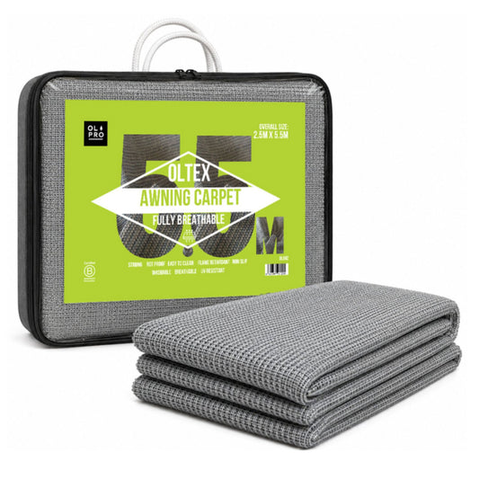 OPLRO Oltex Breathable Awning Groundsheet 2.5m X 5.5m - Blue- Out & About Live